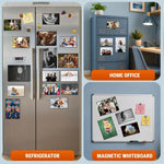 Load image into Gallery viewer, 15 Pack Magnetic Picture Pockets for Home Set 10 4x6 & 5 5x7 Black Magnet Picture Frames for Fridge Clear Photo Sleeve Holder Magnetic Picture Frames for Refrigerator Magnet Photo Display