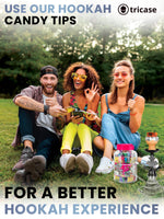 Load image into Gallery viewer, White Black Hookah set with everything Hookah Set 2 Hose Hookah LilOne