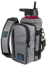 Load image into Gallery viewer, Water Bottle Holder Bottle Cooler w Adjustable Shoulder Strap 16 oz to 25oz