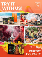 Load image into Gallery viewer, Black Mango Hookah Flavors Mango 3.5 ounce Tea Leaves Juicy Mango Herbal 100 Gram Hookah Shisha Tobacco Free Hookah Tobacco & Nicotine Free Shisha with Real Organic Shisha Hookah Flavors Mango Fruit