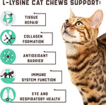 Load image into Gallery viewer, Lysine Cat Treats Immune Support Respiratory & Eye Health