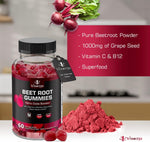 Load image into Gallery viewer, VITAMIZED Beetroot Gummies 1000mg Nitric Oxide Supplement