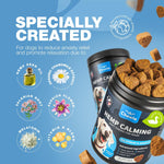 Load image into Gallery viewer, Calming Chews for Dogs Anxiety Relief Melatonin & Valerian Root