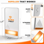 Load image into Gallery viewer, Ultrasonic Pest Repeller Plug in 2 Pack Repellent Control Get Rid of Mosquito