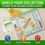 Load image into Gallery viewer, 5 Pack A3 Mesh Storage Bags with Zipper for Board Games Puzzles Mesh Bag with Zipper Plastic Mesh Zipper Pouch Document Bag Large Zip Pouch Board Game Storage Bags Waterproof Zipper Pouch