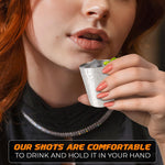 Load image into Gallery viewer, 15pcs Stainless Steel Shot Glasses Drinking Vessel 30 ml (1oz) Outdoor Camping Travel Coffee Tea Cup Silver Cup Unbreakable Metal Shooters for Whiskey Tequila Liquor Great Barware Gift