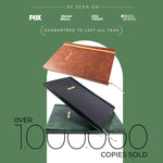 Load image into Gallery viewer, 2025 2026 HARDCOVER Leather Planner Weekly & Monthly 8.5x11 Inches Academic Planner Business Personal or Student Pen Holder Thick Paper July 2025 June 2026 (Dark Green)