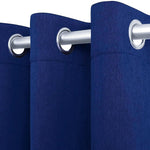 Load image into Gallery viewer, 2 Pack Blackout Curtains for Bedroom with Grommet 42x84 inch Navy Blue