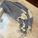 Load image into Gallery viewer, Turkish Hand Towels for Bathroom and Kitchen Quick Dry Highly Absorbent Eco Friendly Turkish Cotton Kitchen Towels Bathroom Hand Towels Turkish Tea Towels Decorative Hand Towels Set of 2