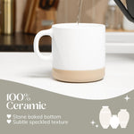 Load image into Gallery viewer, Ceramic Mug 12oz Trendy Gloss Body & Nature Baked Base Microwave Safe Coffee