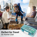 Load image into Gallery viewer, Travel Pill Organizer Moisture Proof Pill Box Daily Medicine 7 Compartments