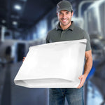 Load image into Gallery viewer, White Gusseted Poly Mailers 24 x 21 x 6 Inch Pack of 25 Poly Shipping Envelopes for Clothing 2.5 Mil. Plastic Shipping Bags Self Seal. Mailing Packages