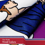Load image into Gallery viewer, G128 Combo Pack: USA American Flag 3x5 Ft 150D Printed Stars & Virginia Flag 3x5 Ft 150D Printed