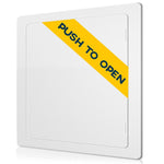Load image into Gallery viewer, Access Panel for Drywall 12 x 12 inch Wall Hole Cover Push to Open Access Door Plumbing Heavy Durable Plastic White