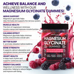 Load image into Gallery viewer, Magnesium Glycinate Gummies for Adults Chewable 400mg 60 Days Supply with