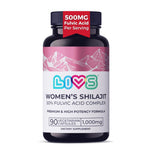 Load image into Gallery viewer, Womens Shilajit Fulvic Acid Complex Pure Himalayan Shilajit Capsules 1000mg of