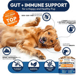 Load image into Gallery viewer, (2 Pack) Probiotics for Dogs 340 Dog Probiotics Chews Digestive Enzymes & Prebiotics Support Gut Health Diarrhea Gas & Constipation Relief Itchy Skin Allergies Advanced Supplement