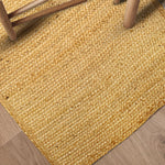 Load image into Gallery viewer, Jute Braided Runner Rug 2x5 ft Natural Handwoven Farmhouse Décor Ideal for Kitchens Bedrooms Hallways Entryways Indoor Spaces