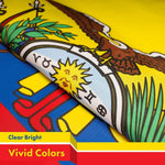 Load image into Gallery viewer, G128 Combo Pack: American USA Flag 3x5 Ft & Ecuador Flag 3x5 Ft, Both Printed 150D Polyester, Indoor/Outdoor, Brass Grommets