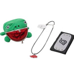 Load image into Gallery viewer, Naruto Akatsuki Green Frog Wallet with Hidden Leafe Village Headband Necklace