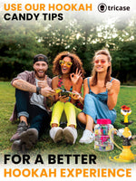 Load image into Gallery viewer, Yellow Hookah set with everything Hookah Set 2 Hose Hookah LilOne