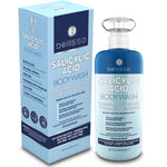 Load image into Gallery viewer, Salicylic Acid Body Wash 16 Fl Oz Mens Womens Exfoliating Liquid Soap for Back Acne and KP For Oily and Sensitive Skin Sulfate Free Formula