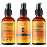 Load image into Gallery viewer, Vitamin C Serum for Face with Hyaluronic Acid Vitamin E Anti Aging Big Size 2 Oz