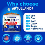 Load image into Gallery viewer, Dog Allergy Relief Chews Itchy Skin Relief Omega-3 Fish Oil