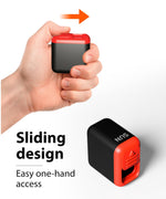 Load image into Gallery viewer, Weekly Pill Organizer 1 time a Day Pill Box 7 Day with Removable Daily Containers and Taken Not Taken Reminder for Easy Tracking Portable Case for Vitamins and Medication for Home and Travel