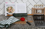 Load image into Gallery viewer, Premium Dish Towels for Kitchen with Hanging Loop 8 Pack 16x26 inch Red Color