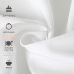 Load image into Gallery viewer, 2 Square Tablecloth Covers 52x52 Inch Table Cloths for Square or Round Table