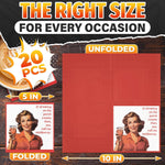 Load image into Gallery viewer, 20 Pcs Funny Cocktail Napkins for Adults 3 Ply Retro Style Decorative Bar Napkins with Cheerful Text Highly Absorbent & Pleasant to Touch Suited for Parties & Birthday Celebrations