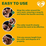 Load image into Gallery viewer, Natural Flea & Tick Collar for Cats 12 Months Control of Best Prevention & Safe Treatment Anti Fleas and Ticks Essential Oil Repellent (1 Count)