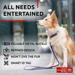 Load image into Gallery viewer, Ultra Soft Rolled Leather Dog Collar 15-19 inch Neck Soft Padded Dog Collars for Medium Dogs Puppy Collars for Large Breed Dogs Male and Female Dog Collar