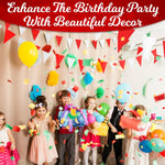 Load image into Gallery viewer, Triangle Banner Flags for Party Supplies 100ft White and Red Party Decorations Carnival Pennant Banner Flags on String