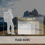 Load image into Gallery viewer, G128 Blue Lives Matter Flag Police Flag Embroidered 2x3 FT Spun Polyester