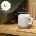 Load image into Gallery viewer, Ceramic Mug 12oz Trendy Gloss Body & Nature Baked Base Microwave Safe Coffee
