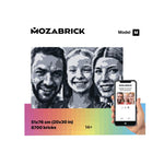 Load image into Gallery viewer, MOZABRICK Photo Construction Set Model M Transform Any Picture into a Mosaic Wall Art Using Our Constructor and Free App!