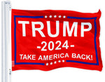 Load image into Gallery viewer, Trump 2024 Election Take America Back Red Flag 3x5 Ft LiteWeave Pro Series