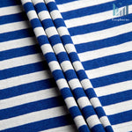 Load image into Gallery viewer, Striped TShirt Light Blue Short Sleeved Original Telnyashka Тельняшка (XL)