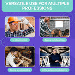 Load image into Gallery viewer, 3 Pack Safety Glasses Side Shields Transparent Pink Side Shields for Glasses Flexible and Durable Plastic Modern Design and Easy to Clip On Good for Construction Woodworking and Metalworking