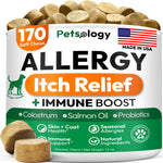 Load image into Gallery viewer, Dog Allergy Relief Chews 170 Count Itch Relief Omega-3 Fish Oil