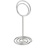 Load image into Gallery viewer, 10 Pack Table Number Holders for Wedding Silver Place Card Holder Table Sign Holders Picture Photo Holders for Tables Mini Table Number Stands Silver Small Table Number Holders Clip Stand