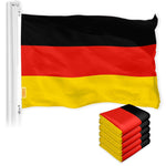 Load image into Gallery viewer, Germany German Flag 3x5 Ft 5Pack 150D Printed Polyester By G128