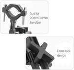 Load image into Gallery viewer, Aluminium Motorcycle Bike Cell Phone Holder Bicycle GPS Handlebar Mount