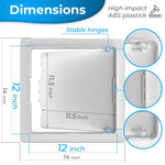 Load image into Gallery viewer, Access Panel for Drywall 12x12 inch Wall Hole Cover Access Door Plumbing White
