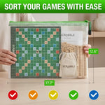 Load image into Gallery viewer, 5 Pack A3 Mesh Storage Bags with Zipper for Board Games Puzzles Mesh Bag with Zipper Plastic Mesh Zipper Pouch Document Bag Large Zip Pouch Board Game Storage Bags Waterproof Zipper Pouch