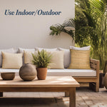 Load image into Gallery viewer, The Fine Living Co. Jute Throw Pillow Covers Braided Decorative Pillow Covers Farmhouse Accent Pillows for Couch Living Room Decor 18 x 18 inch Natural 1Pc