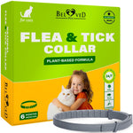 Load image into Gallery viewer, Natural Flea & Tick Collar for Cats 6 Months Control of Best Prevention & Safe Treatment Anti Fleas and Ticks Essential Oil Repellent (1 Pack)