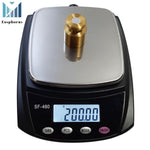 Load image into Gallery viewer, Ounce Carat and Gram Scale 0.01g Accuracy Digital Balance Laboratory Scales Scientific Scale Lab Balance 600g USB Charger and AC DC Adapter Included